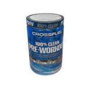 Crossfuel Clean Intensity Pre-Workout Blue Ice Supplement Powder
