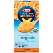 Kraft Dinners Organic Cheddar Macaroni & Cheese Dinner