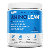 RSP Nutrition AminoLean Preworkout Energy, Blue Raspberry
