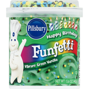 Pillsbury Frosting, Happy Birthday!, Vibrant Green Vanilla