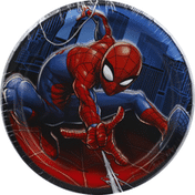 Unique Plates, Marvel Spider-Man, 6-3/4 Inch