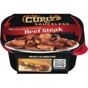 Curly's Sauceless Sliced and Seasoned Beef Steak