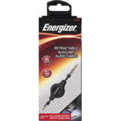 Energizer Audio Cable, Auxiliary, Retractable, Pre-Priced $99.9, Box