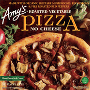 Amy's Kitchen Pizza, No Cheese, Hand-Stretched Crust, Roasted Vegetable