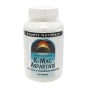 Source Naturals K-Mag Aspartate Potassium & Magnesium Aspartate Tablets