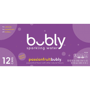 bubly Passion Fruit Flavored Water