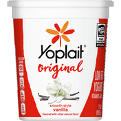 Yoplait Yogurt, Low Fat, Vanilla, Original, Smooth Style