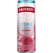 Smirnoff Beer, Zero Sugar, Raspberry