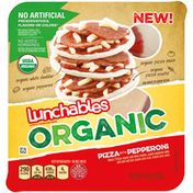 Lunchables Organic Peperoni Pizza Convenience Meal