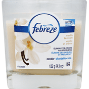 Febreze Candle, Vanilla & Cream
