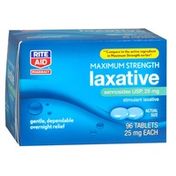 Rite Aid Pharmacy Laxative, Maximum Strength, Pills, Value Size, 96 pills