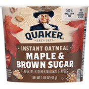 Quaker Instant Oatmeal Maple Brown Sugar