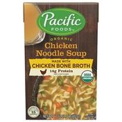 Pacific Organic Chicken Noodle Soup with Chicken Bone Broth