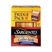 Sargento Snacks Colby-Jack Cheese Sticks Fridge Pack - 18 CT