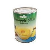 Meijer Pineapple Slices in Heavy Syrup