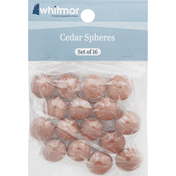 Whitmor Cedar Spheres, Set of 16