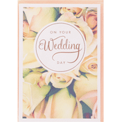 American Greetings Wedding Card (Floral)