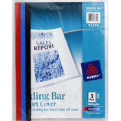 Avery Report Cover, Sliding Bar, Assorted