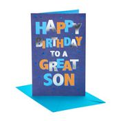 American Greetings Birthday Card for Son (To A Great Son)