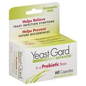 Yeast Gard Homeopathic Relief, in a Probiotic Base, Capsules