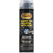 Race Pro Tire Inflator, Super, with Hose