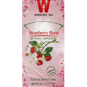 Wissotzky Tea Fruit & Herbal Tea, Magic Garden, Strawberry Burst, Bags