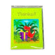 Carlton Cards 3D Dinosaur Thank You Cards