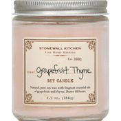 Stonewall Kitchen Candle, Soy, Grapefruit Thyme Scent