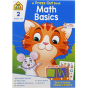 School Zone Book, A Press-Out, Math Basics