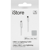 iStore Cable, USB-C to Lightning, 3.3 Feet