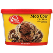 Kay's Moo Cow Chocolate & Vanilla Ice Cream Swirled With Fudge