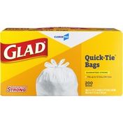 Glad Tall Kitchen Quick Tie Bags