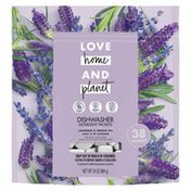 Love Home and Planet Dishwasher Detergent Packets Lavender & Argan Oil