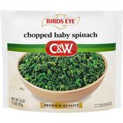 Birds Eye C&W and W Premium Quality Chopped Baby Spinach