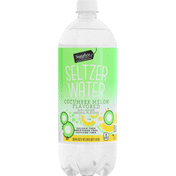 Signature Select Seltzer Water, Cucumber Melon Flavored