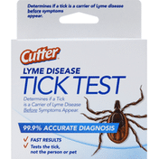 Cutter Tick Test, Lyme Disease