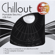 Chillout USB Fan, Portable Electric