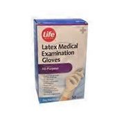 Life Brand Latex Medical Exam Gloves