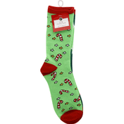 Publix Holiday Socks, Size 9-11 Women