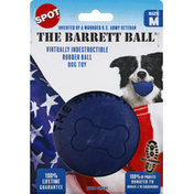 SPOT Dog Toy, The Barrett Ball, Rubber Ball, Medium, 4 Inch