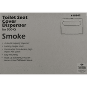 First Street Toilet Seat Cover Dispenser, Smoke