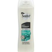 Suave Shampoo, Anti-Dandruff + Pyrithione Zinc, 2 in 1, Itchy Scalp Relief