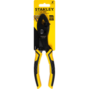 Stanley Slip Joint Pliers, 3-Zone Grip, 8 Inch