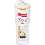 Dove Intensive Cream Oil 25% Bonus Body Lotion