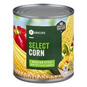 Southeastern Grocers Select Corn Mexican Style With Red & Green Peppers
