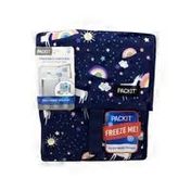 PackIt Unicorn Sky Freezable Lunch Bag With Zip Closure