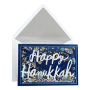 Hallmark Signature Hanukkah Card (Happy Hanukkah Confetti)