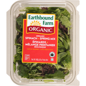 Earthbound Farms Spinach + Spring Mix, Organic