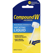 CompoundW Wart Remover, Maximum Strength, Fast Acting Liquid