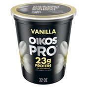 Oikos Pro Vanilla Yogurt-Cultured Ultra-Filtered Milk